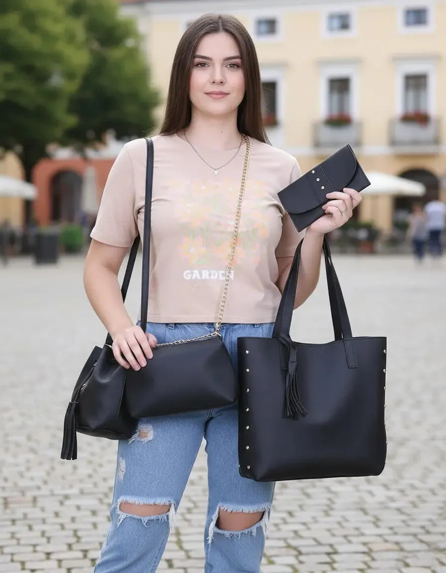 Conjunto de Bolsas Elegancia Pure - Compra 1 Lleva 4