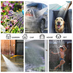 Manguera extensible de microfibra + conexiones de regalo