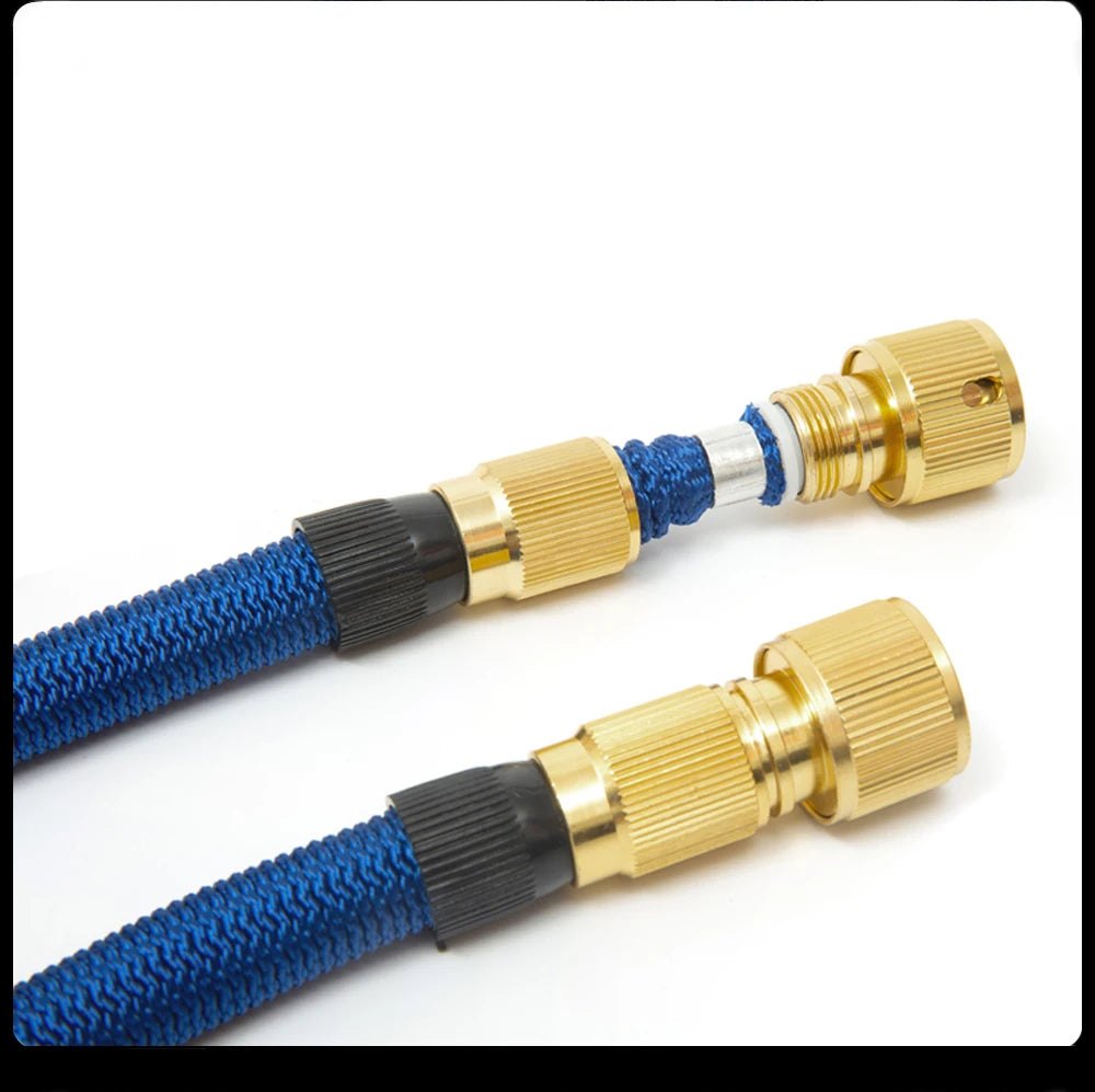 Manguera extensible de microfibra + conexiones de regalo