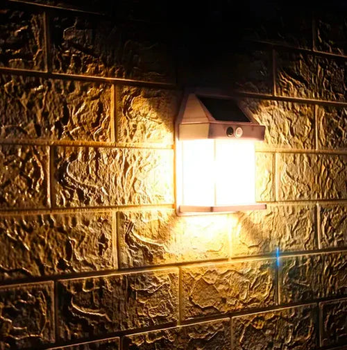 Lámpara Solar con Sensor de Movimiento - EcoLux