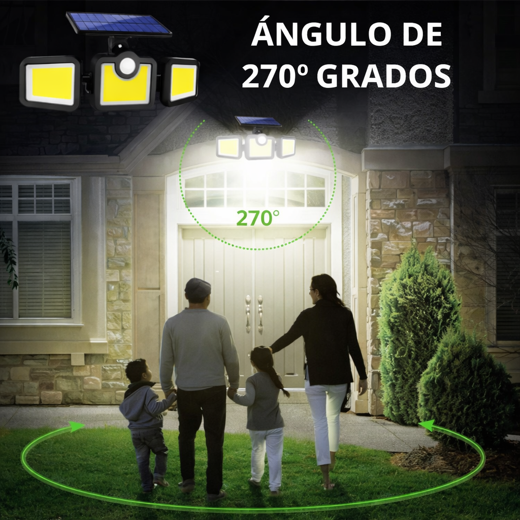 Reflector LED Solar 3 en 1 - EcoLight